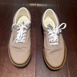 Lace up vans brand new